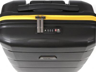 Чемодан 40 литров из пластика черный (EN6520-20-27) – фото 6