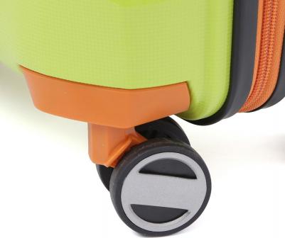 Чемодан 68 литров из пластика зеленый (EN6520-24-116) – фото 1