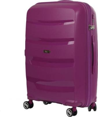 Чемодан 73 литра полипропилен сиреневый (EN7520-24-10) – фото 6