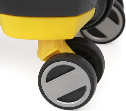 Чемодан унисекс EN6520 черный, 66x45x25 см – фото 1