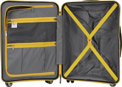 Чемодан унисекс EN6520 черный, 66x45x25 см – фото 5