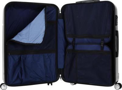 Чемодан темно-серый перламутр 28 49x77x30 – фото 6