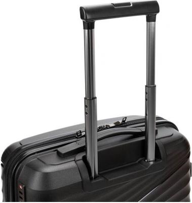 Чемодан T2207S-Black, 32 л, размер S, черный – фото 6