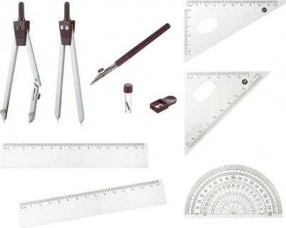 Готовальня BF-A19 9 предметов (в пластиковом пенале с европодвесом)