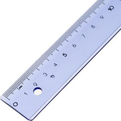 Линейка 30см Bright colors фиолетовая – фото 1