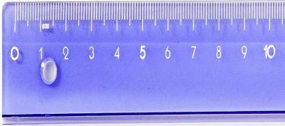 Линейка 30см Bright colors фиолетовая – фото 3