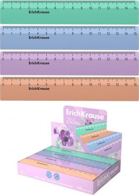 Линейка Pastel Bloom пластиковая 15 см в ассортименте