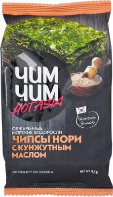 Чипсы нори с кунжутным маслом, 4,5 г – фото 1