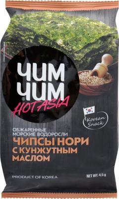 Чипсы нори с кунжутным маслом, 4,5 г