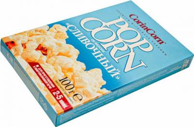 Попкорн сливочный 100 г – фото 1