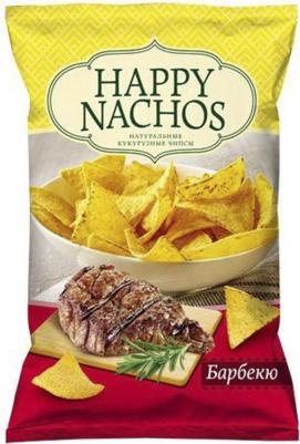 Чипсы кукурузные Nachos барбекю 500г