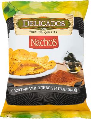 Чипсы кукурузные Nachos с оливками и паприкой, 150г – фото 4