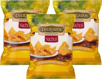 Начос с нежнейшим сыром 150г