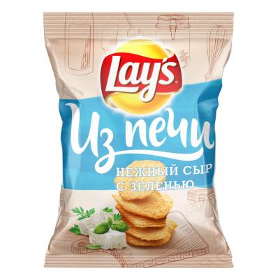Чипсы Из печи Нежный сыр с зеленью 85г – фото 3