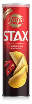 Чипсы картофельные STAX со вкусом пикантной паприки, 140 г – фото 7
