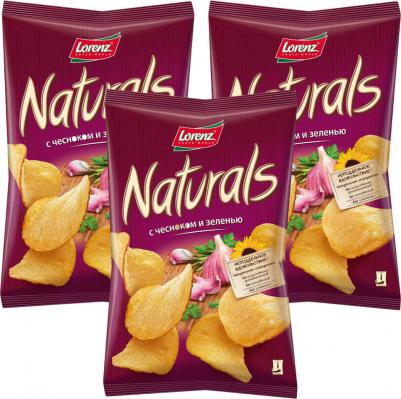 Чипсы Naturals с чесноком и зеленью 100г (упаковка 6 шт.) – фото 6