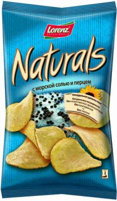 Чипсы Naturals с морской солью и перцем 100г – фото 6