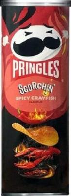 Чипсы с острым раком и сычуаньским соусом, 110г,туба