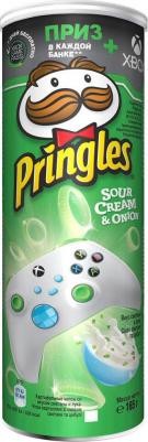 Чипсы со вкусом сметаны и лука 165 г