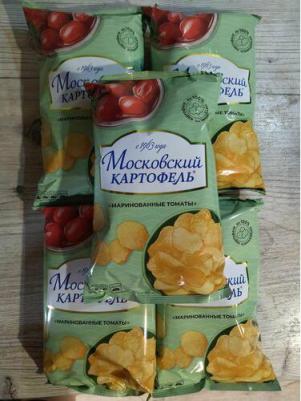 Чипсы Московский картофель со вкусом маринованных томатов 60 г – фото 12