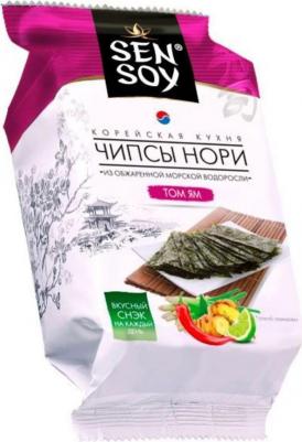 Чипсы нори Tom Yum пакет 4,5 г