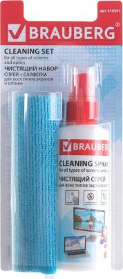 Чистящий набор для экранов салфетка + спрей 100мл – фото 19