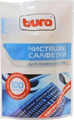 Чистящие средство BU-Zsurface чистящие салфетки для поверхностей запасной блок к тубе 100 шт – фото 4