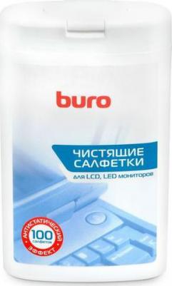 Салфетки BU-tft для экранов ЖК мониторов туба 100шт влажных – фото 1
