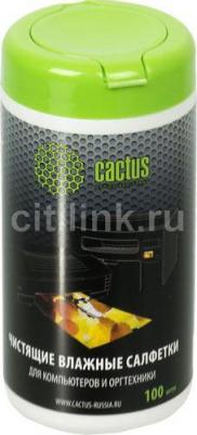 Салфетки CS-T1002 для компьютеров и оргтехники туба 100шт влажных – фото 8