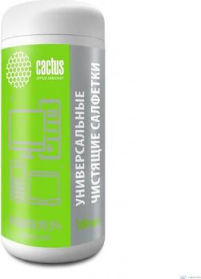 Салфетки влажные CS-ASC100 универсальные антибактериальные, спиртовые, 100 шт – фото 1