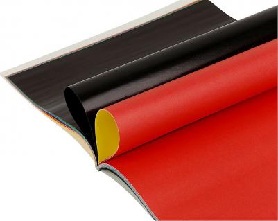 Цветная бумага "Чебурашка", А4, двусторонняя, 64 листа, мелованная и офсетная, 16 цветов, склейка – фото 4