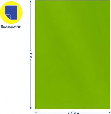 Цветная бумага "Чебурашка", А4, двусторонняя, 64 листа, мелованная и офсетная, 16 цветов, склейка – фото 8