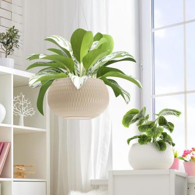 Кашпо 290х290х195 мм М8724 4л белый – фото 3