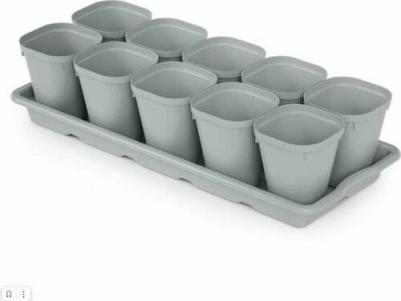 Набор горшков для рассады М8236 0,3 л 10 шт