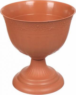 Уличный вазон Венеция М3133 18 л коричневый