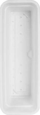 Балконное кашпо с поддоном 5 01601 ДАР 60х20х17 см, 12 л, мрамор 015168 – фото 2