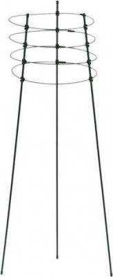 Кустодержатель, 4 кольца, d = 28 см, h = 120 см, металл, зелёный 1214856 – фото 1