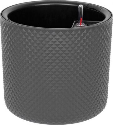 Цветочное кашпо М 3238 13,5 л графитовый 1 шт – фото 1