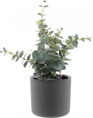 Цветочное кашпо М 3238 13,5 л графитовый 1 шт – фото 8