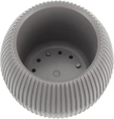 Кашпо ПИКАНТО D115 мм, 0,35 л, французcкий серый, М 3211 – фото 1