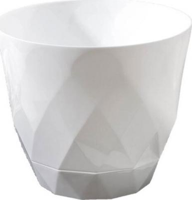 Цветочный горшок с поддоном laurel 9073789 2,3 л серый 1 шт – фото 4