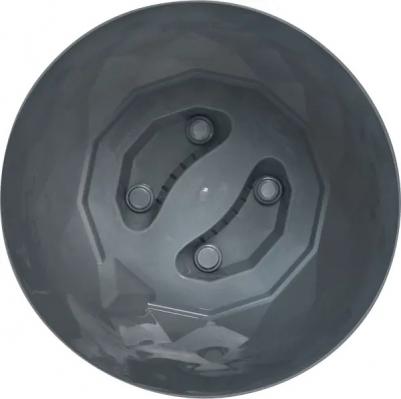 Цветочный горшок с поддоном laurel 9073789 2,3 л серый 1 шт – фото 6