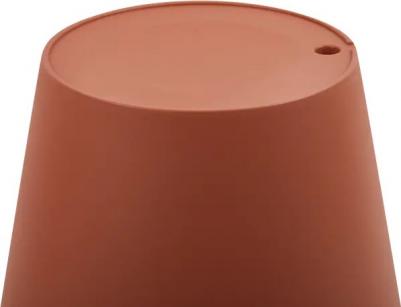 Цветочное кашпо со вставкой tarragon Р00020894 10 л терракотовый 1 шт – фото 2