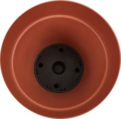 Цветочное кашпо со вставкой tarragon Р00020894 10 л терракотовый 1 шт – фото 3