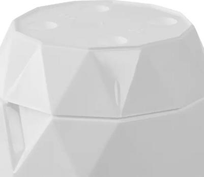 Горшок для цветов с поддоном Laurel, 1,3 л, d=14,5 см, h=12,5 см, цвет белый – фото 6