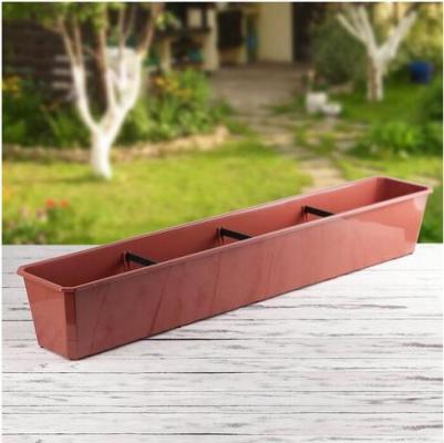 Балконный ящик ING1804ТР 18 л терракотовый 1 шт – фото 3