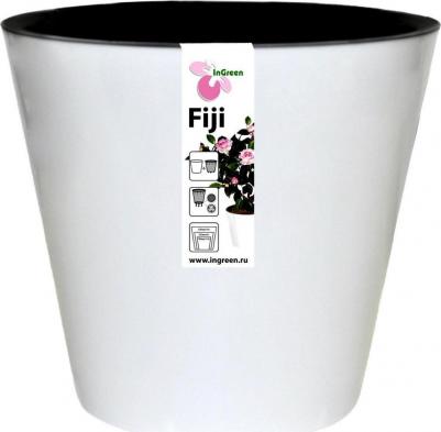 Цветочный горшок Фиджи ING1555БЛ 5 л белый 1 шт – фото 1