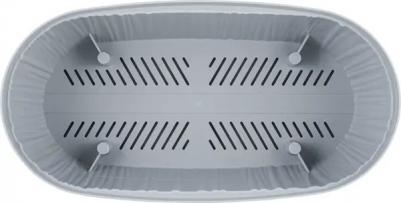 Цветочное кашпо Barcelona овальный IG623310025 2,7 л коричневый 1 шт – фото 1