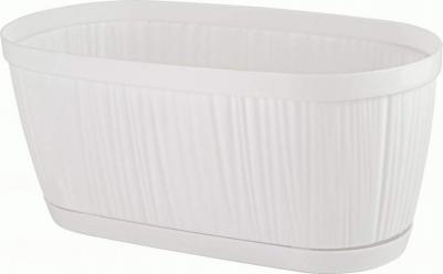 Цветочное кашпо Barcelona овальный IG623310025 2,7 л коричневый 1 шт – фото 2