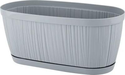 Цветочное кашпо Barcelona овальный IG623310025 2,7 л коричневый 1 шт – фото 3